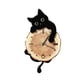 thumbnail image 1 of Reloj De Pared Con Dise?o De Gato, Sin Tictac, Decorativo, Para El Hogar, La Sala De Estar Y La Cocina., 1 of 5