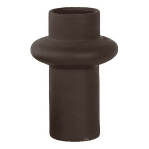 Genérico - Florero Vintage Ceramica Torre Gris 17X17X25Cm