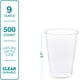 thumbnail image 2 of Vasos de plástico, paquete cómodo GUSTO, 9 oz (250 ml), 500 unidades, transparentes, 2 of 7