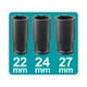 thumbnail image 3 of Llave de Impacto Inalámbrico 1/2" 20V 850NM Total, 3 of 4
