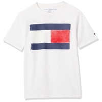 Camiseta Tommy Hilfiger De Manga Corta Con Cuello Redondo Para Niños