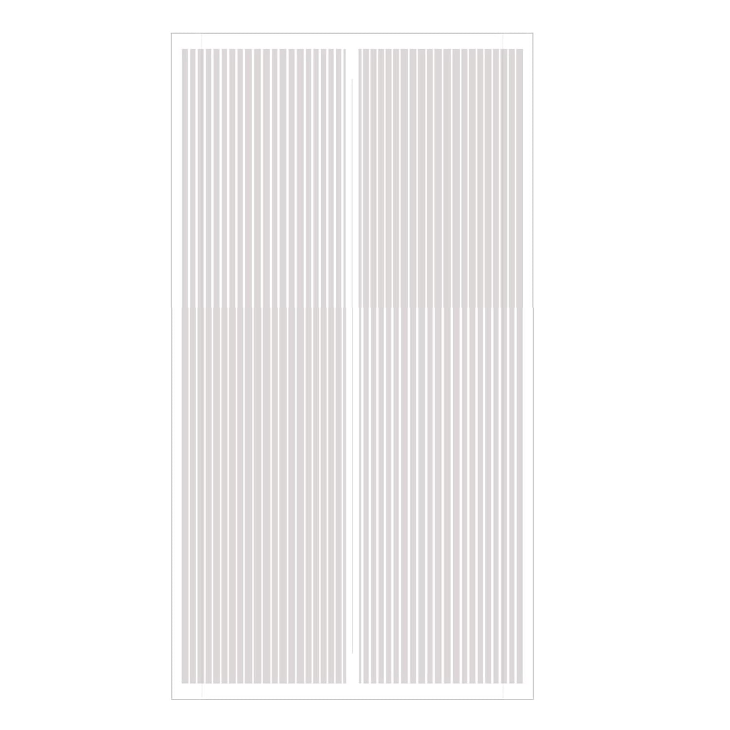 Importclick - Malla Cortina Puerta Magnético Mosquitos Insectos Blanco