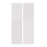 Importclick - Malla Cortina Puerta Magnético Mosquitos Insectos Blanco