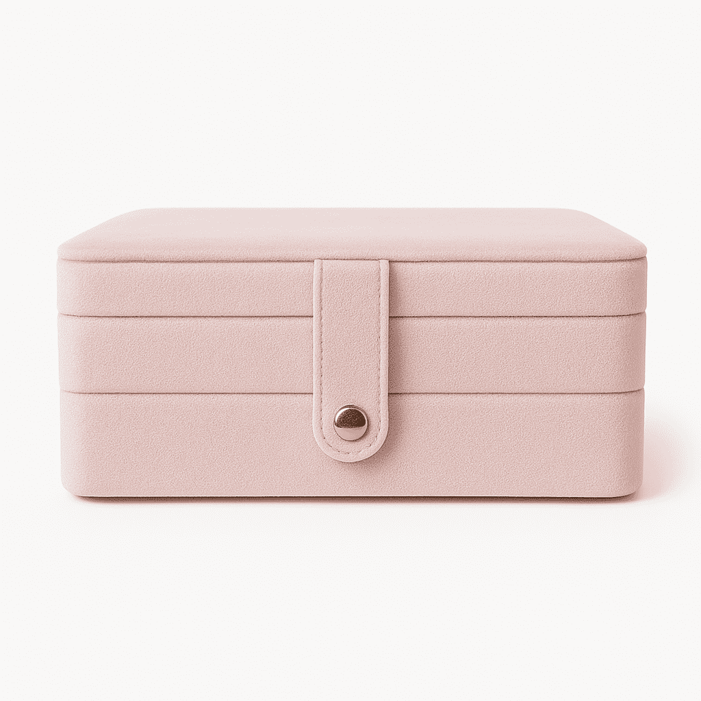 Silene - Joyero Doble Rosado