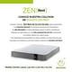 thumbnail image 3 of Cama Europea Zen Best 2 Plazas Colchon Resortes Base Dividida + Respaldo Tela Gris, 3 of 6
