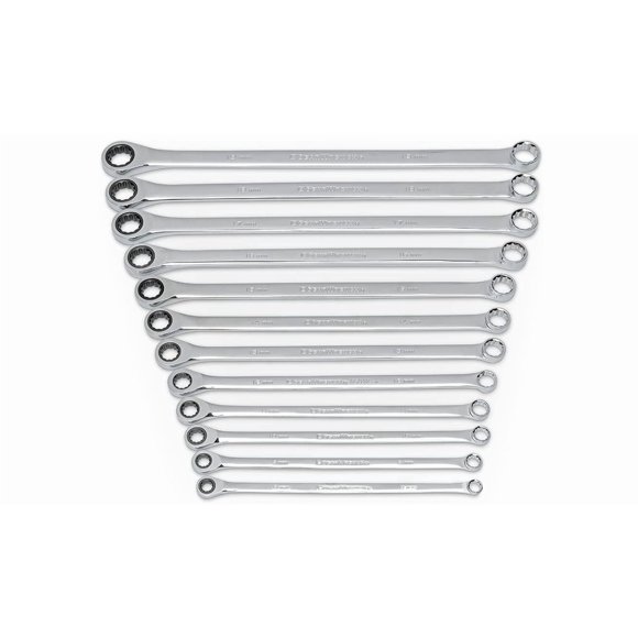 Juego de llaves GEARWRENCH Gearbox XL Ratcheting, 12 unidades Métrico