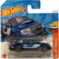 Coche De Juguete Hot Wheels 22 Ford Maverick Custom Azul Fundido A Presión