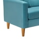 thumbnail image 3 of Sofa New Retro 3C Felpa 04 Turquesa, 3 of 6