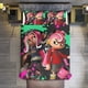 thumbnail image 2 of Splatoon Comforter Set 3 Pieces Quilt Cover Set Soft Bedding Sets for All Seasons, 2 of 5