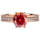 thumbnail image 2 of Anillos de Boda de Moissanita de 2 Uds Verde/rojo/rosa para Mujer Corte Redondo Color D VVS1 Anillos de Diamante de Plata Esterlina S925 Anillos de Compromiso de Moissanita con Certificado, 2 of 9