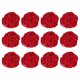 thumbnail image 1 of Uxcell 20 Pcs Bolas Decorativas de Ratán de Mimbre 1.18" para Rellenos de Jarrón Fiesta de Boda Rojo, 1 of 5
