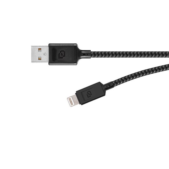 Cable Lightning MFi Rugged Negro