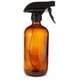 thumbnail image 1 of Botella pulverizadora Sally's Organics de vidrio ámbar 500 ml con gatillo negro, 1 of 9