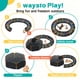 thumbnail image 2 of Parque infantil para gatos LUCKITTY Outdoor Rainbow con tienda de campaña y túnel, 2 of 8