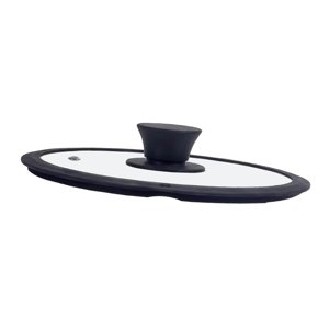 Bothyi - Tapa De Vidrio De Silicona Para Utensilios De Cocina, Tapa Universal Para Ollas Calentadoras De Mantequilla, Woks Y Sartenes De 29 Cm