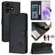 thumbnail image 5 of Funda tipo cartera FOXDOCK para itel A70 con soporte, ranuras, RFID, diseño de gato, 5 of 5