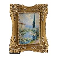 Bothyi - Marco De Fotos Vintage Con Diseño Floral Retro, Decoración Para El Hogar, Oficina, Biblioteca Y Hogar.