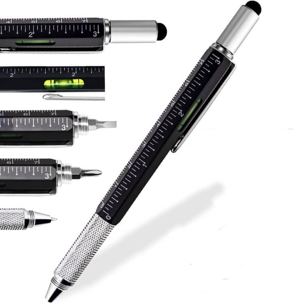GOXAWEE 6-in-1 Multitool Pen: The Perfect Gift for Men, Dad, Kids, and Teachers!