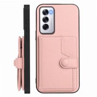 Foxdock Funda Para Oppo Reno 12 Con Bloqueo Rfid - Diseño Elegante Con Cierre De Botón