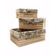 thumbnail image 1 of Caja Organizadora Panera Set 3 Pza C/Genero Rect. Beige, 1 of 3