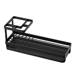 Bothyi - Soporte Para Cepillo De Dientes De Baño, Antideslizante, Para Encimera, Cepillo De Dientes Eléctrico, Maquillaje, Negro