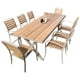 thumbnail image 1 of Juego De Comedor Exteriores 220CM Y 8 Sillas Impermeables, 1 of 8