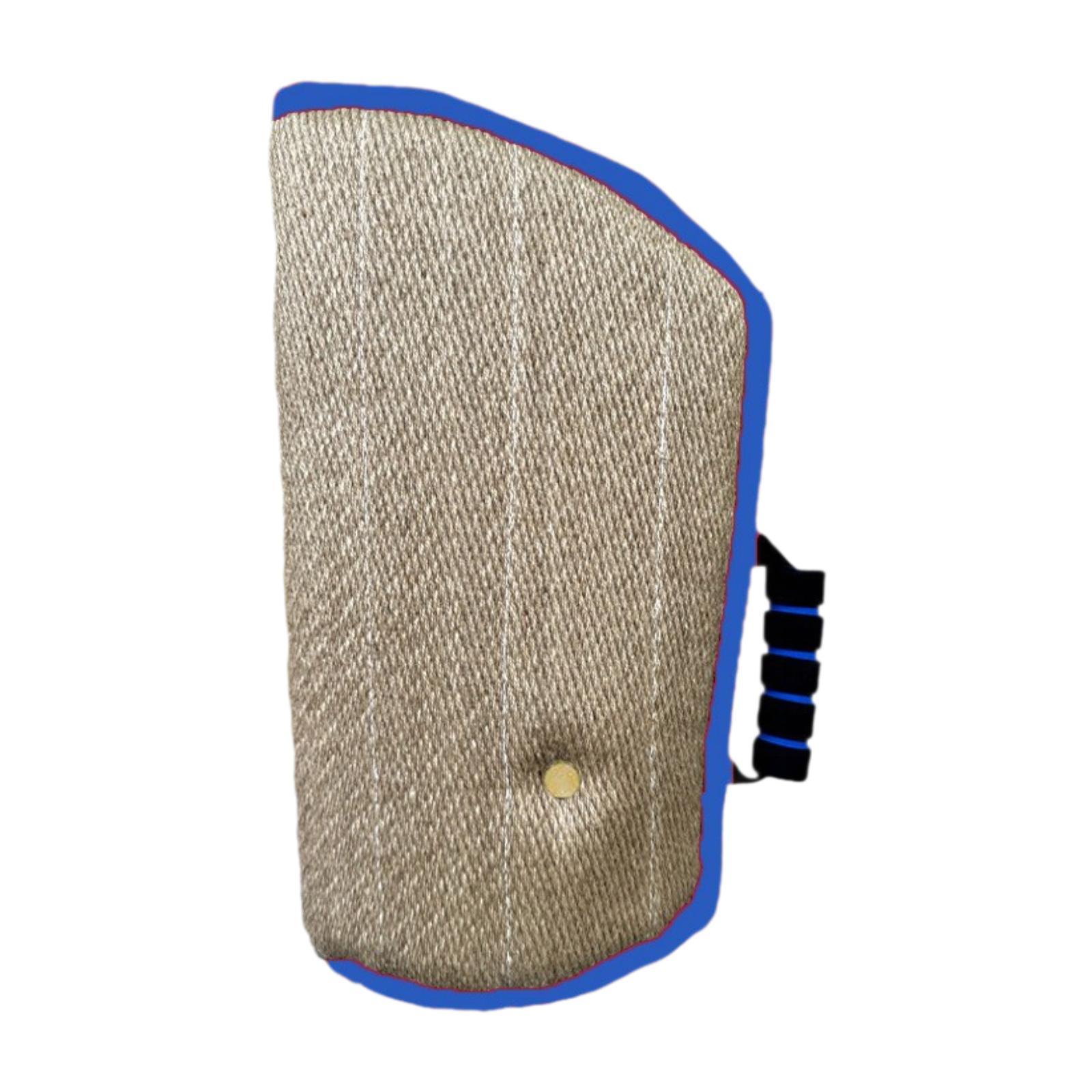 Magideal - Manga De Mordedura De Perro, Manga De Protección De Mordedura, Protección De Entrenamiento, Conveniente, Protección Contra Brazos Manga De Brazo De En Bordes Azules