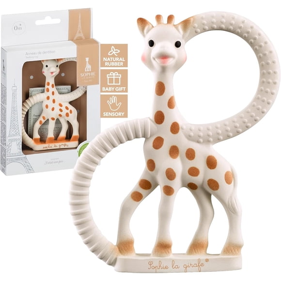 Mordedor Sophie la Girafe Goma Natural Sensorial Beba
