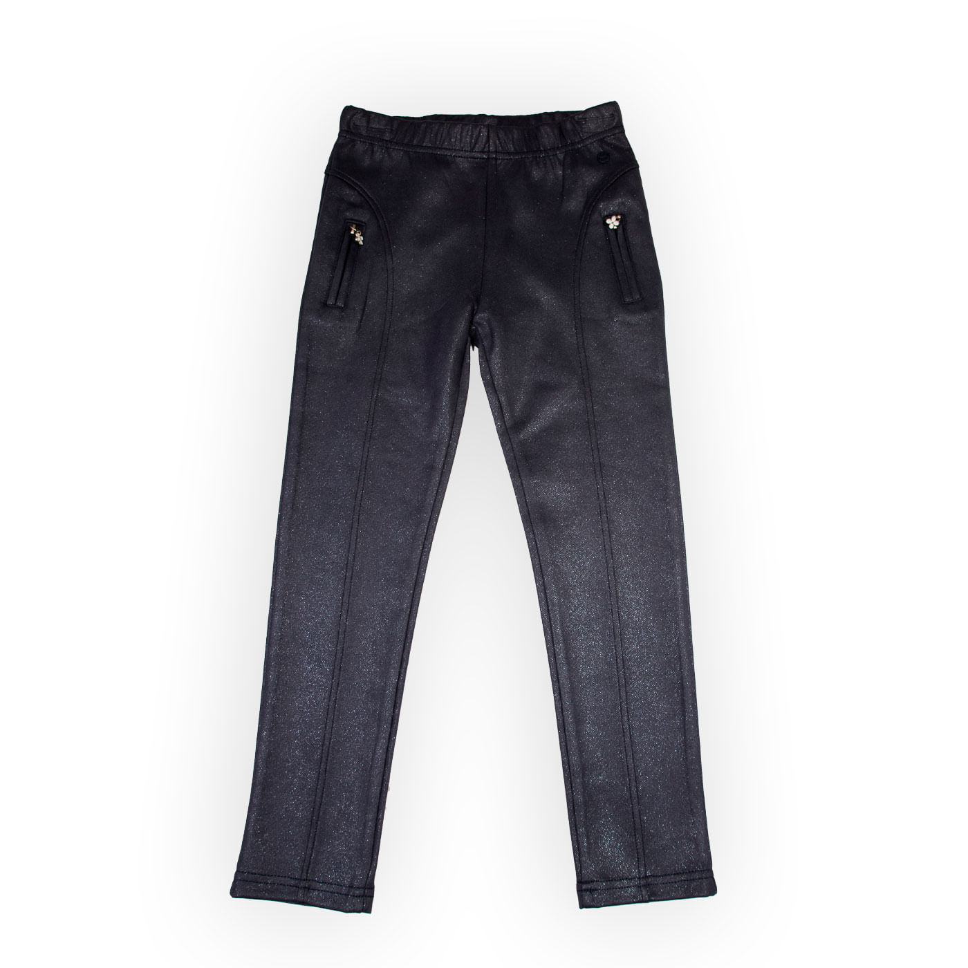 Calza Niña Azul Marino Pillin