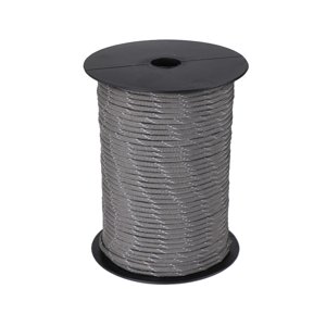 Magideal - Cuerda De Paracaídas De 328 Pies Cuerda Para Atar Para Acampar Al Aire Libre Cuerda De Supervivencia Cuerda De Lona Para Tienda De Campaña Para Jardín Gris