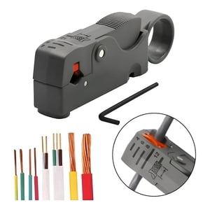 Genérica - Herramienta Alicate Pelacables Coaxiales Medidas 2/6/7/11