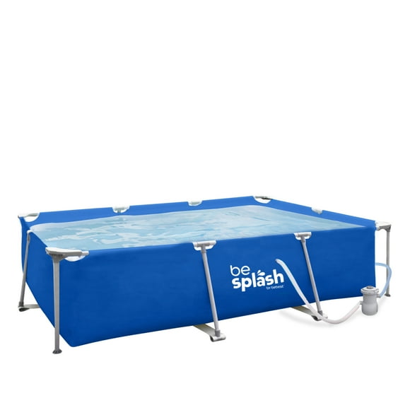 Piscina Estructural con Bomba y Cobertor 300x207x65cm