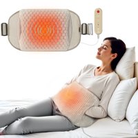 Almohadilla Térmica Comfier Para Aliviar El Dolor De Espalda Con Masajeador Y Calor