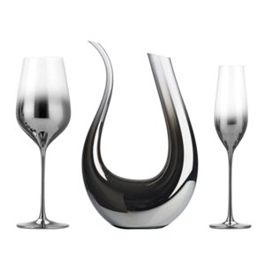 Bothyi - Botella De Vino En Forma De U Vertedor De Vino De Cristal Jarra De Vino Tinto 1500Ml