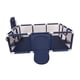 thumbnail image 3 of Niños Playpen Decoración De La Sala De Niños Baloncesto Y Patio De Juego De Fútbol Para Niños Azul, 3 of 5