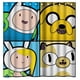 thumbnail image 1 of Cortina de ducha de Hora de Aventuras, juego de cortina de baño con ganchos, tamaño 66 x 72 pulgadas, 1 of 3