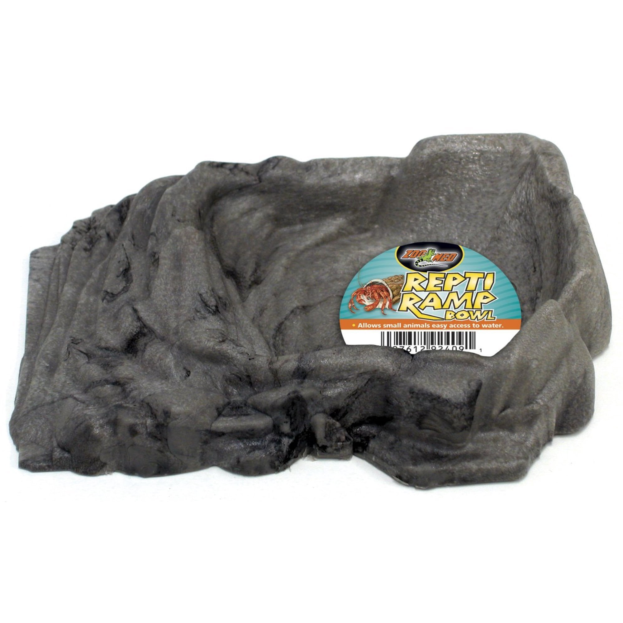 Zoo Med - Cuenco Repti Ramp Para Lagartos, Tortugas, Ranas, Sapos Y Salamandras