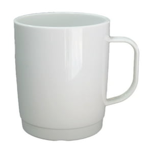 Imahe - Set Mug Policarbonato Blanco 300 Ml