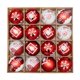 thumbnail image 1 of 16x Bolas De Navidad Adornos Para Aniversario Guirnalda Decoraciones A?o Nuevo Rojo Blanco, 1 of 5