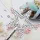 thumbnail image 2 of Star Wand UOUYOO, bastones de ángel plateados, 34 cm, princesa y hada, 2 of 7