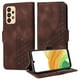thumbnail image 3 of Carcasa FOXDOCK Samsung Galaxy A73 5G de cuero PU, diseño acolchado clásico, protección contra caídas y rayones, 3 of 5