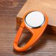 thumbnail image 3 of Reloj, reloj con mosquetón, reloj de bolsillo para cinturón de mochila con esfera luminosa para senderismo o escalada, 3 of 7