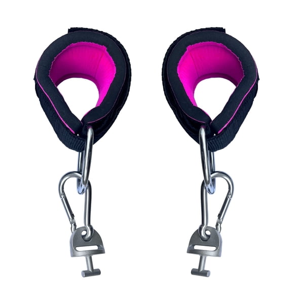 Correas de entrenamiento para tobillo JILINWEI rosa intenso ajustables para Tonal