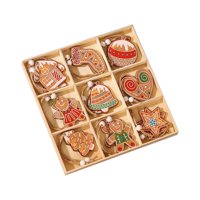 Bothyi - 18X Decoraciones Colgantes Para Árbol De Navidad, Adornos Para Árbol De Navidad Para Chimenea, Casa Colgante