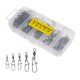 thumbnail image 2 of Unids/caja De 210, Pesca Giratoria Con Broches, Conector Giratorio Giratorio, Broches Enganchados, 2 of 3
