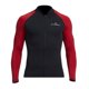 thumbnail image 2 of Hombre Mujer Chaqueta De Secado Rápido Traje De Neopreno Nadar Surf Húmedo Esnórquel Traje De Ba?o Top Hombre Rojo XL, 2 of 5