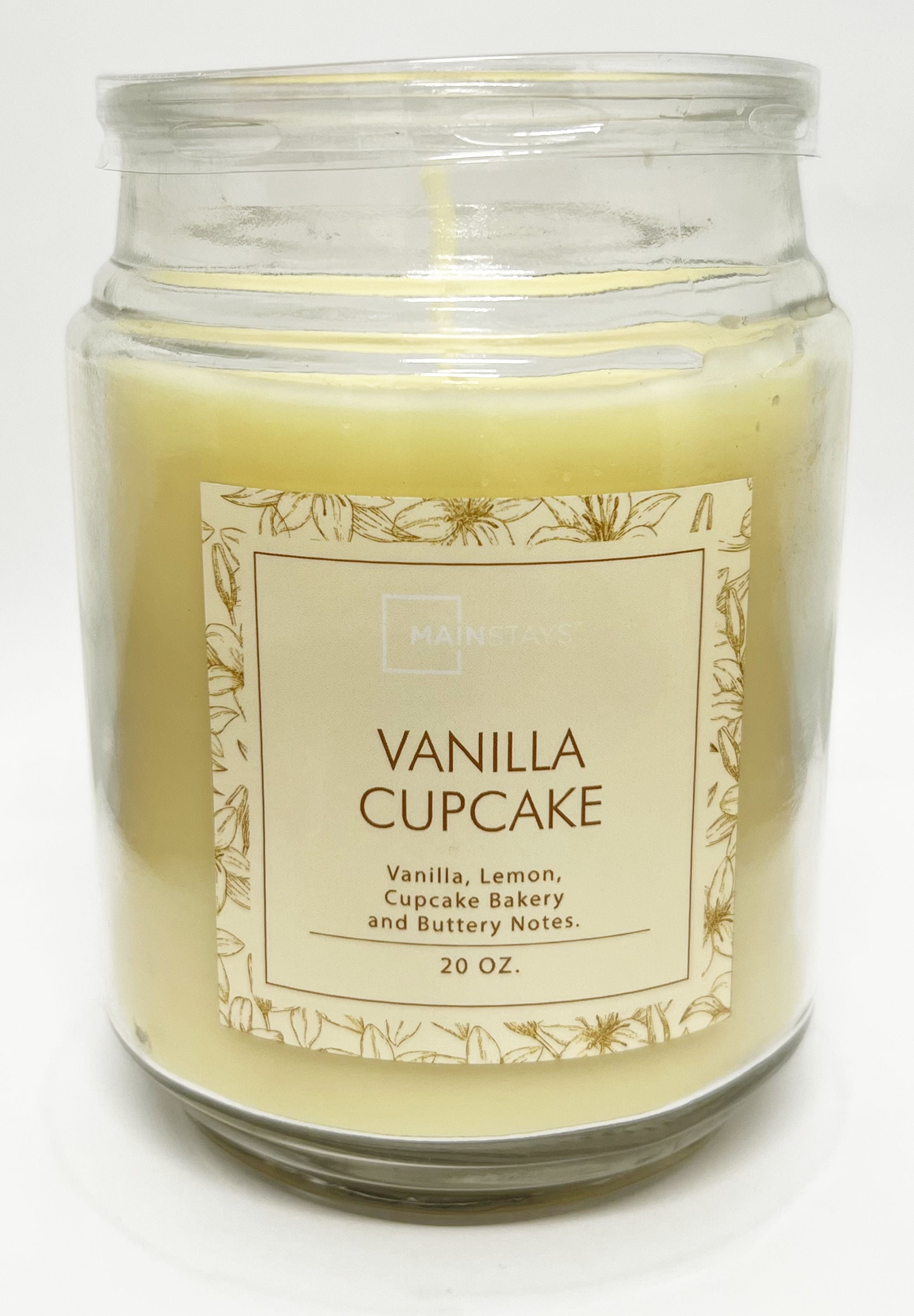 Mainstays - Vela Aromática Vanilla Cupcake