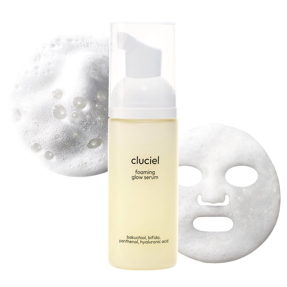 Suero Espumoso Reparador Glow Cluciel 50ml Vegano