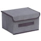 thumbnail image 1 of Caja De Almacenamiento Plegable Con Tapa, Organizador De Aperitivos, Contenedor, Armario S Gris, 1 of 5