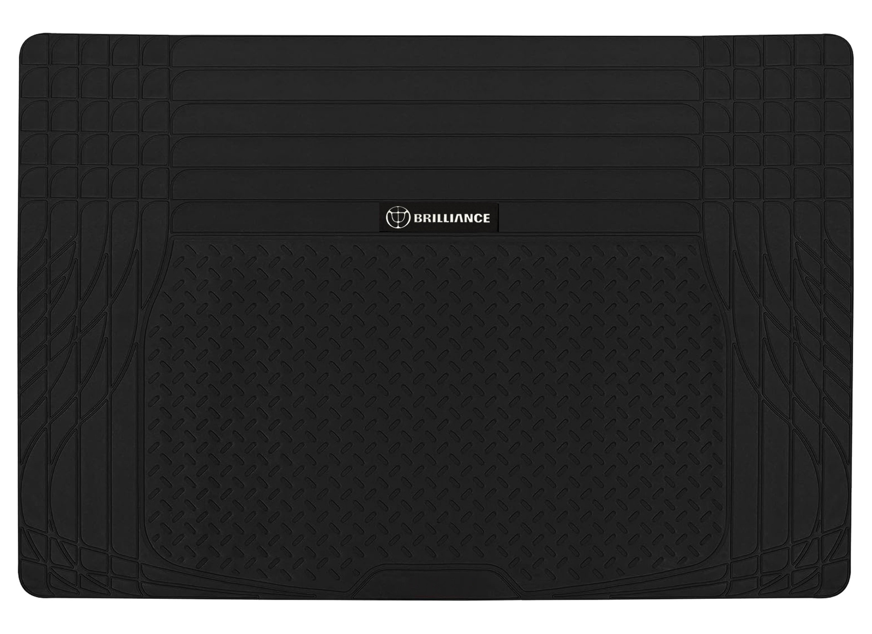 Jj Group - Piso Goma Maleta Maletero Con Marca Brilliance Para Vehiculo